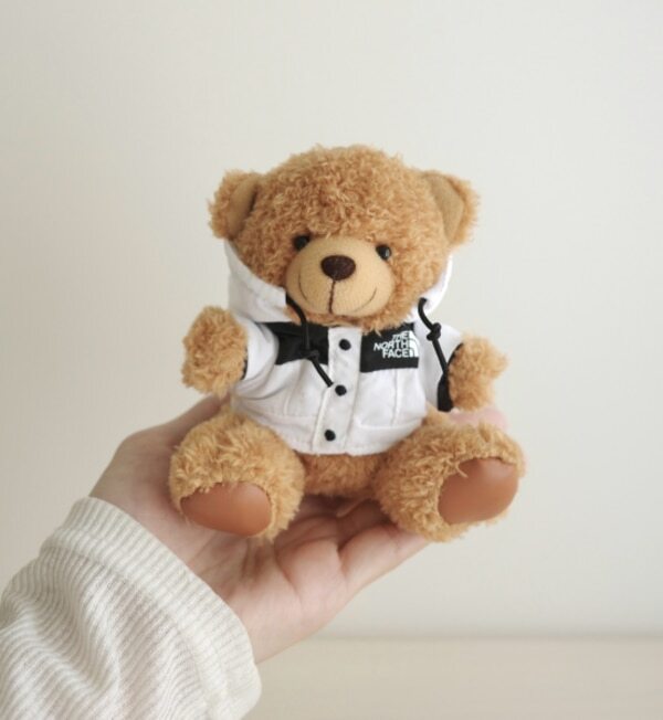 【現貨】THE NORTH FACE 北臉外套 白色 小熊 鑰匙圈 吊飾 韓國北臉