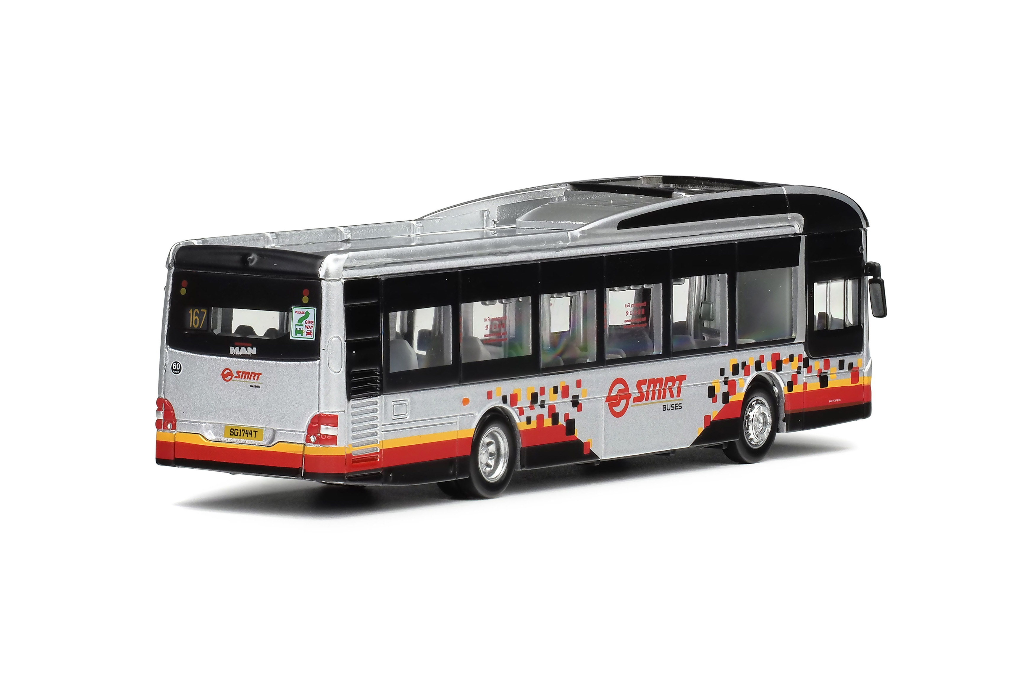AM-A2211A 1:110 SMRT MAN A22 Euro V "Pixelated Livery" (167)