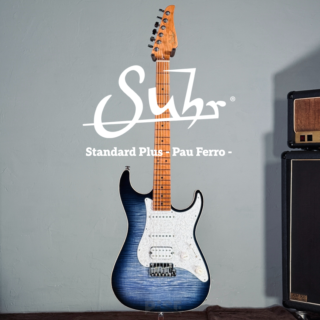 又昇樂器.音響】Suhr Standard Plus Faded Trans Whale Blue Burs