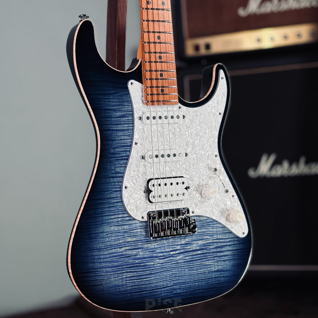 又昇樂器.音響】Suhr Standard Plus Faded Trans Whale Blue Burs