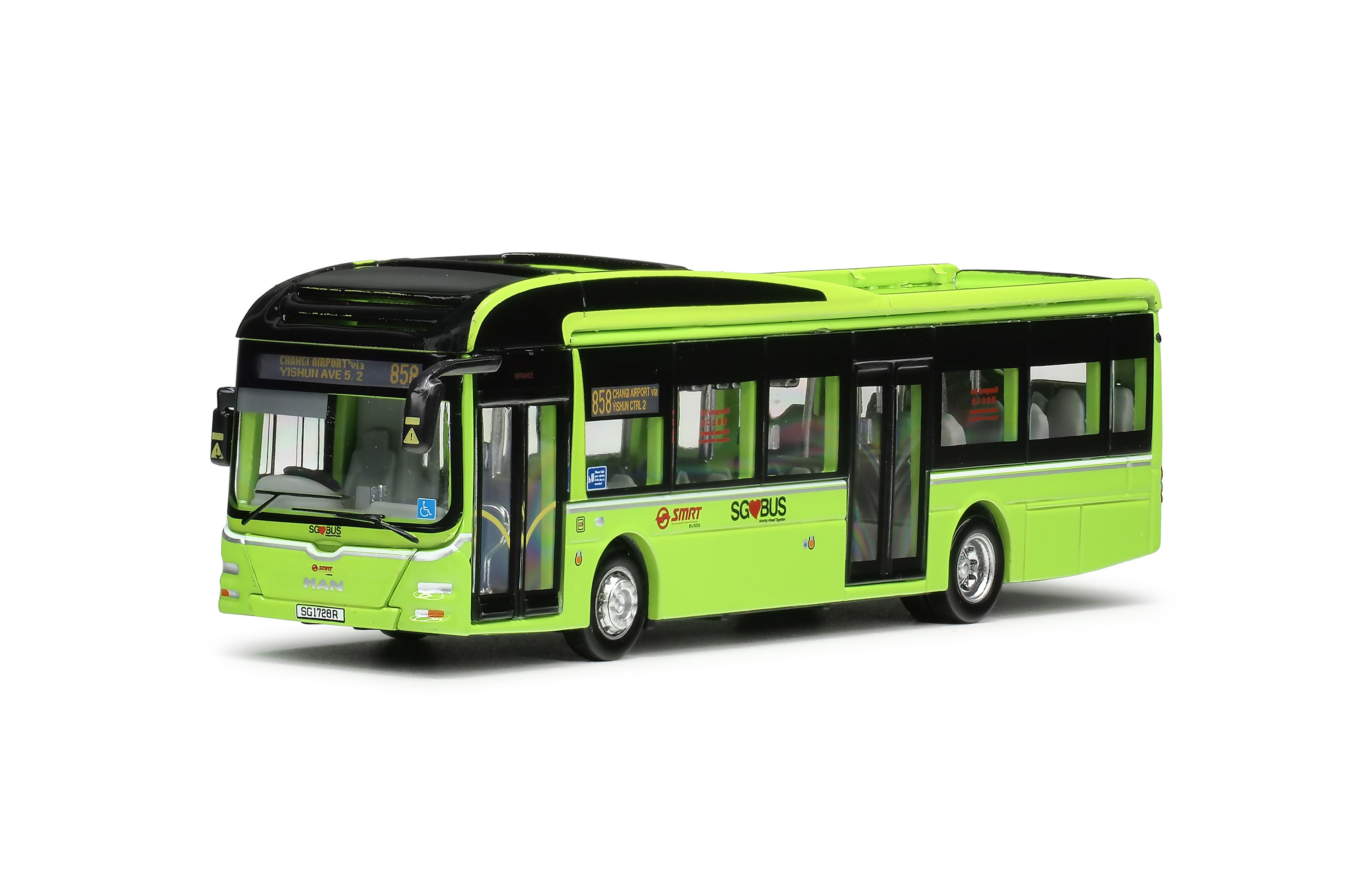 AM-A2208B 1:110 新加坡 MAN A22 Euro V (858)