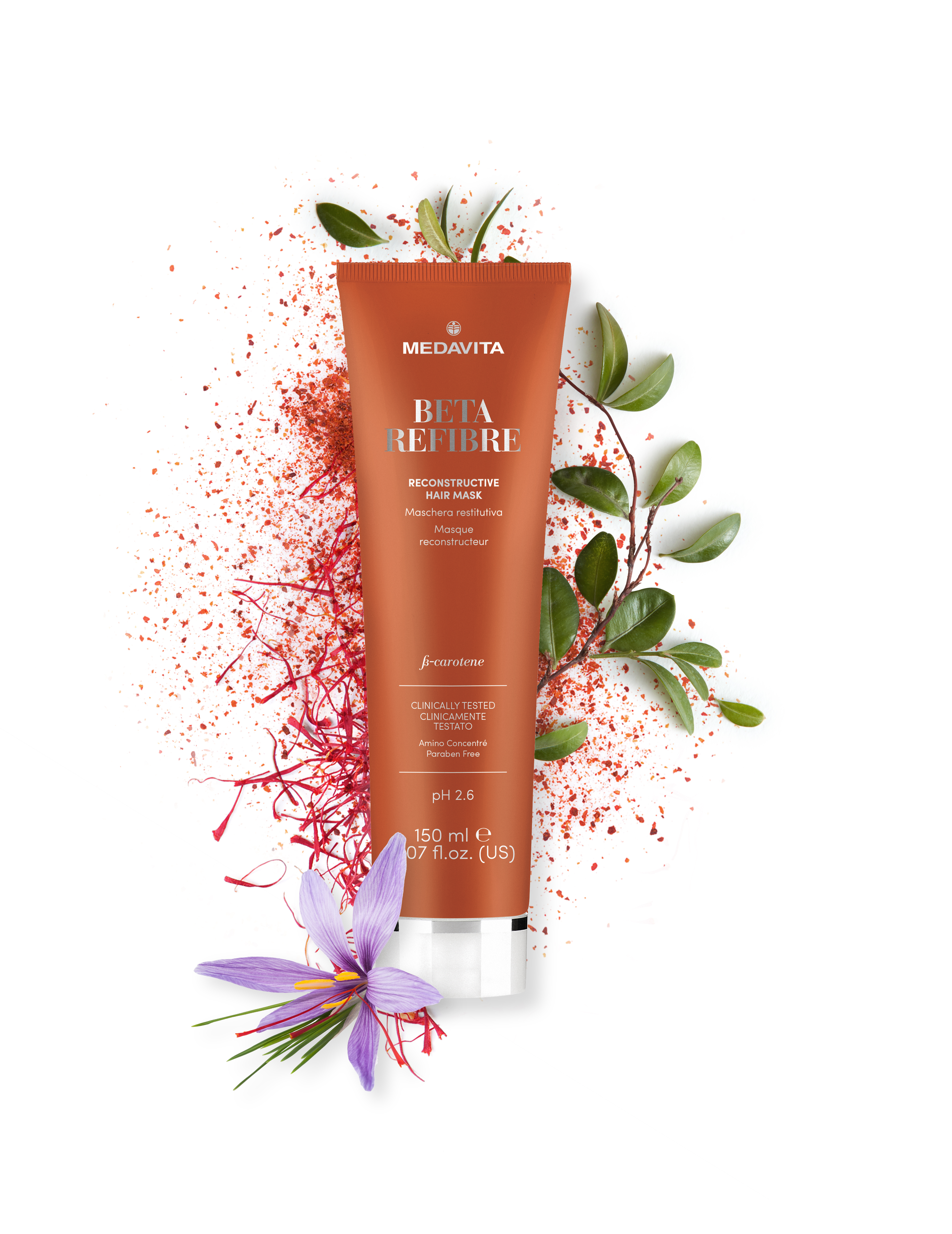 ß-胡蘿蔔素修復重建髮膜 - pH 2.6