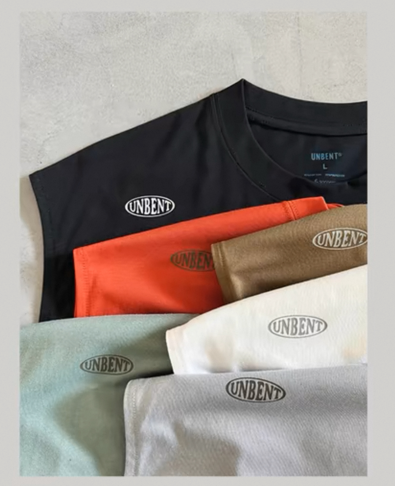 Unbent sorona Tee 日本天竺棉 機能涼感背心🔥