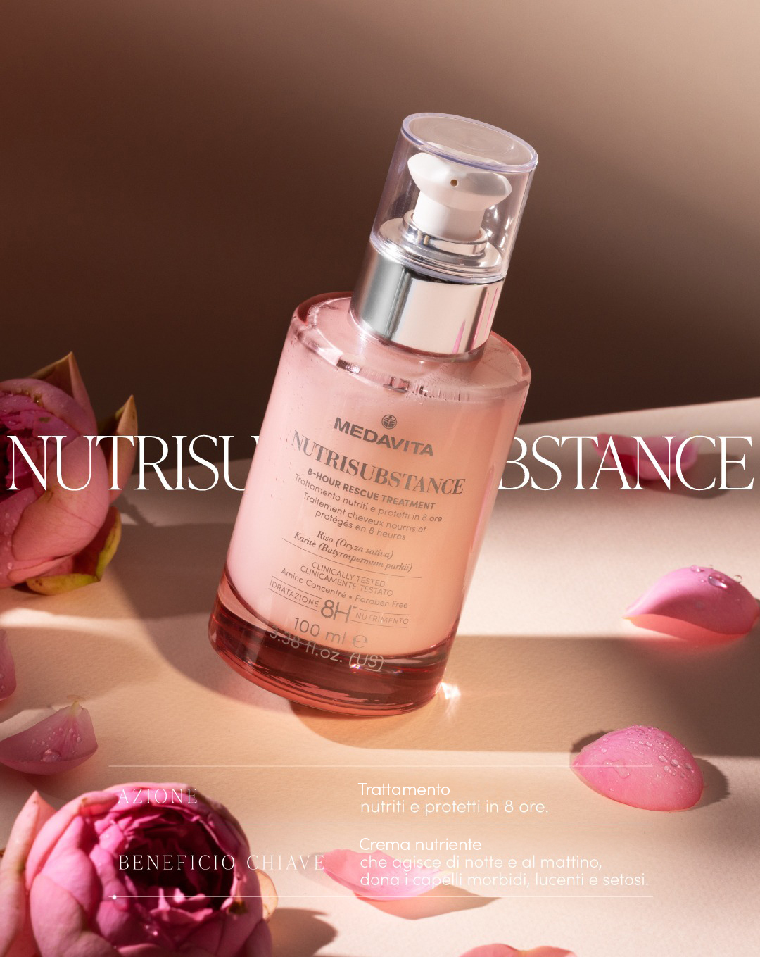 8小時極緻髮絲修護精華 100mL (夜間救援) 急救保濕修護晚霜