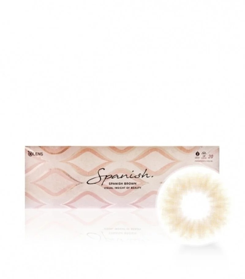 OLENS Spanish 1 Day Real Brown｜日拋彩妝隱形眼鏡｜每盒20片