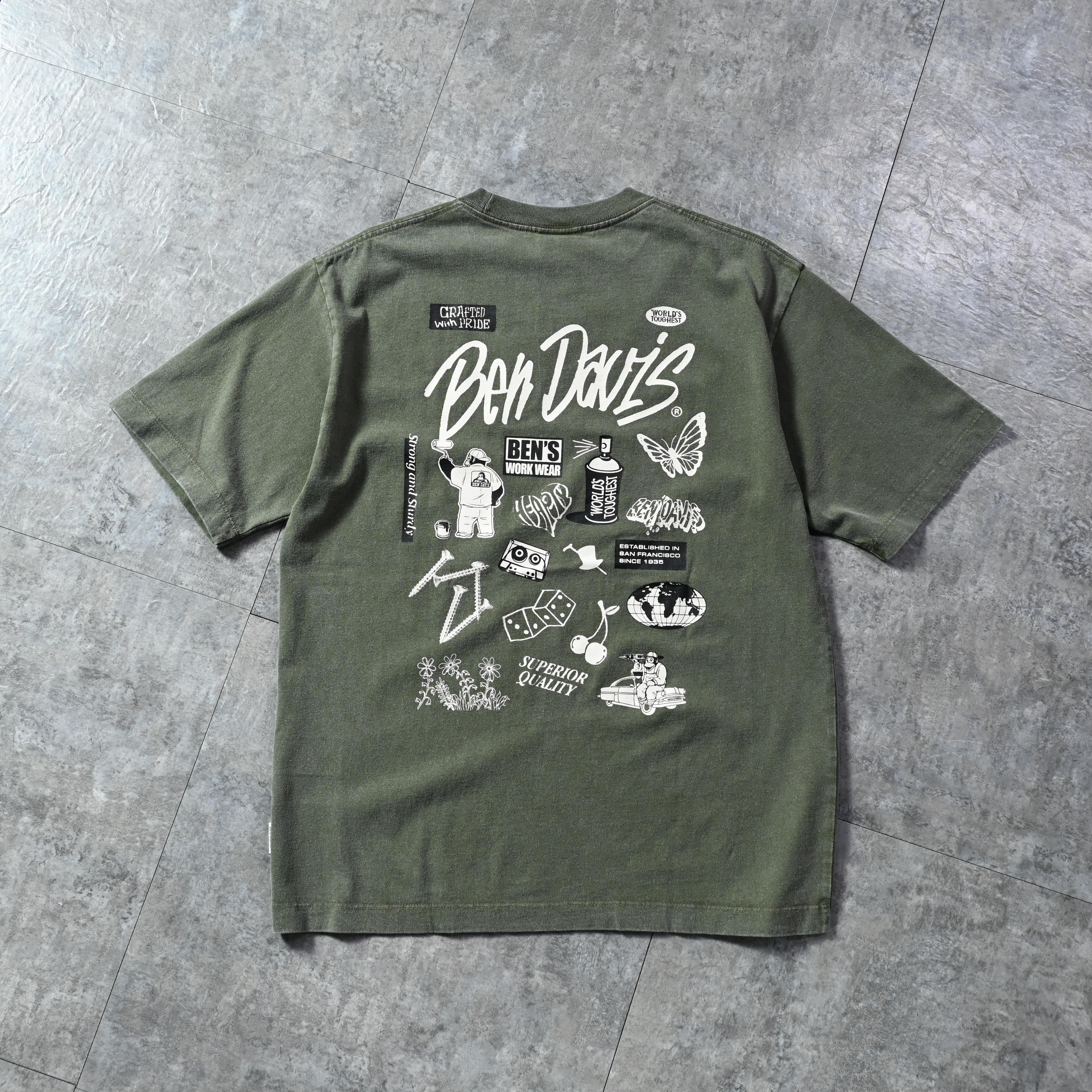 Ben Davis JP Various Motifs VNTG Tee