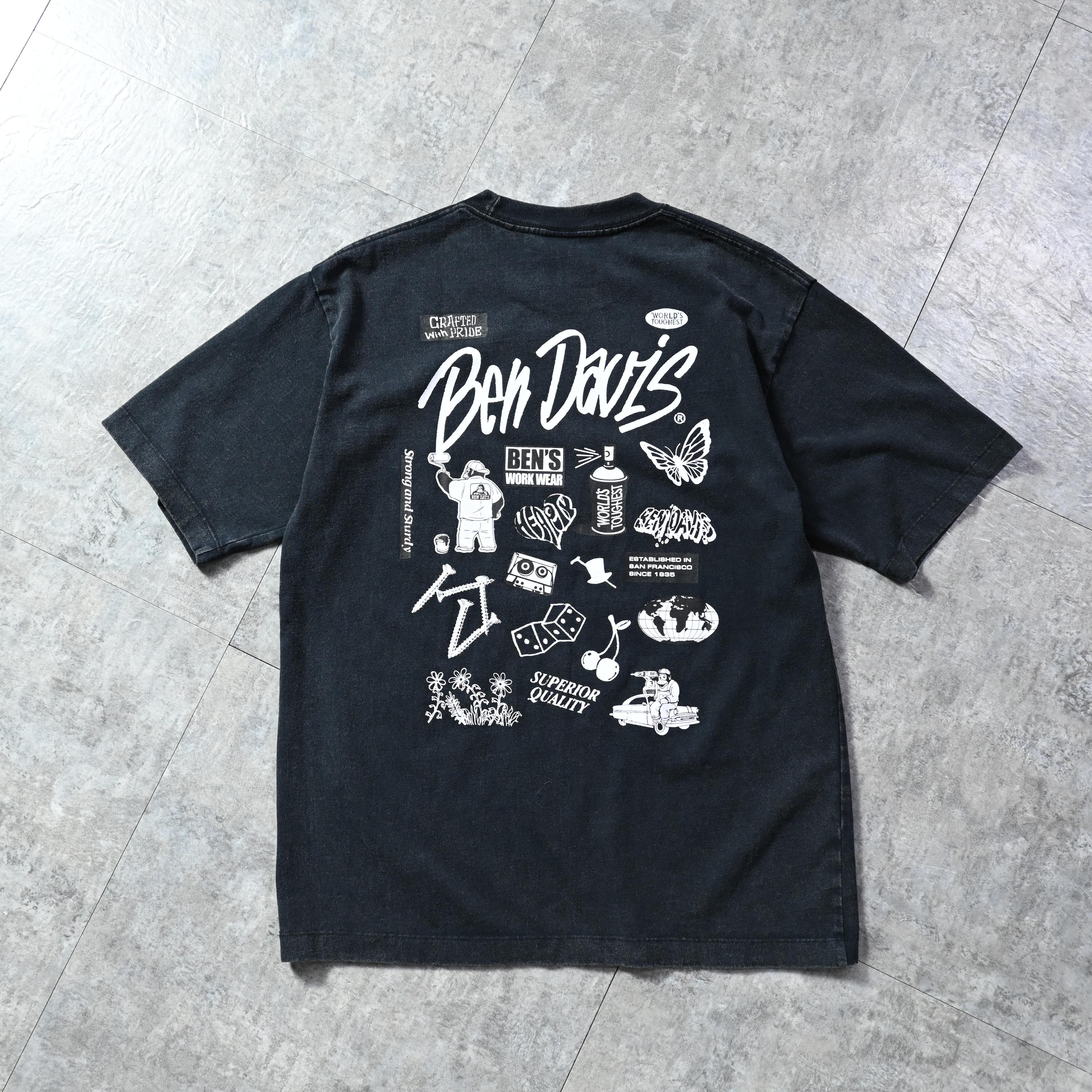Ben Davis JP Various Motifs VNTG Tee