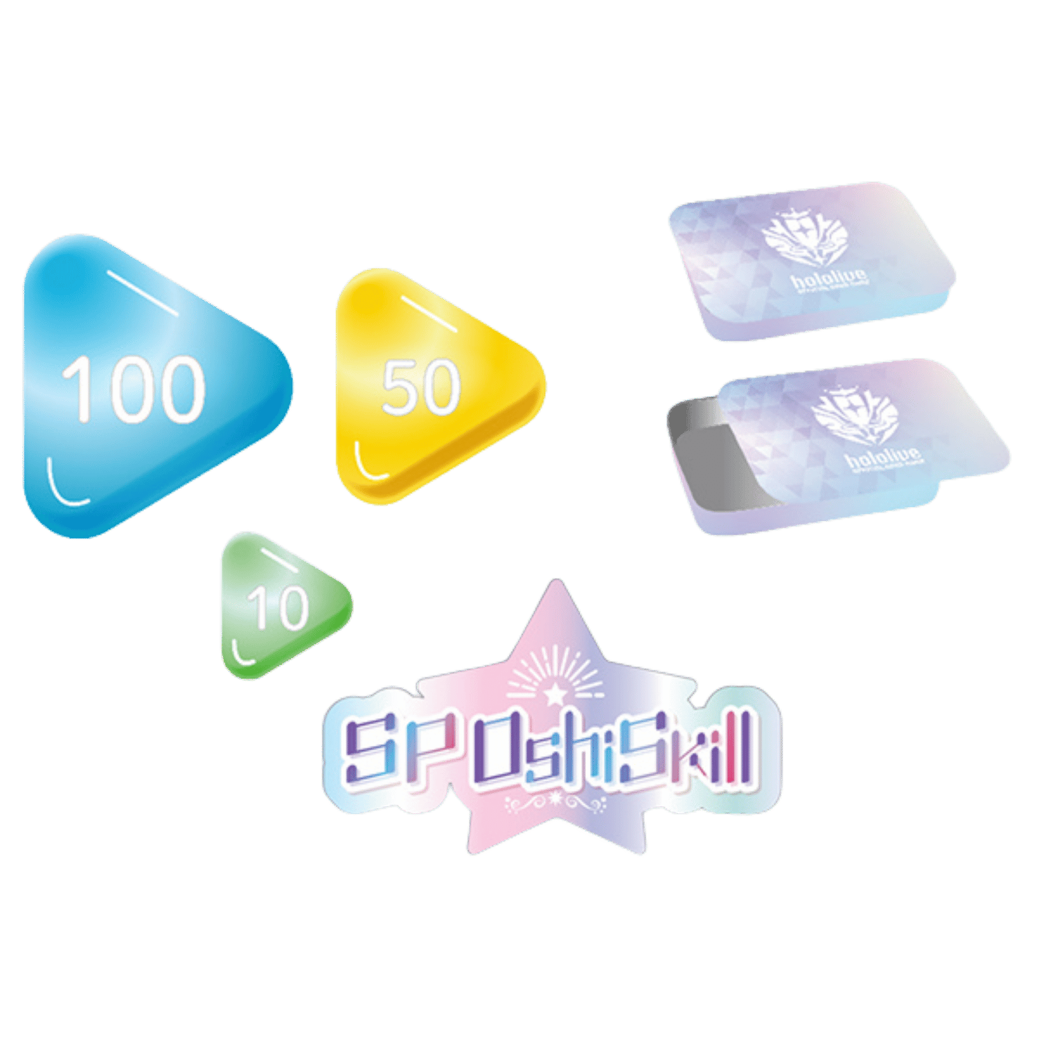 hololive OFFICIAL CARD GAME Official Counter Set (English Edition)