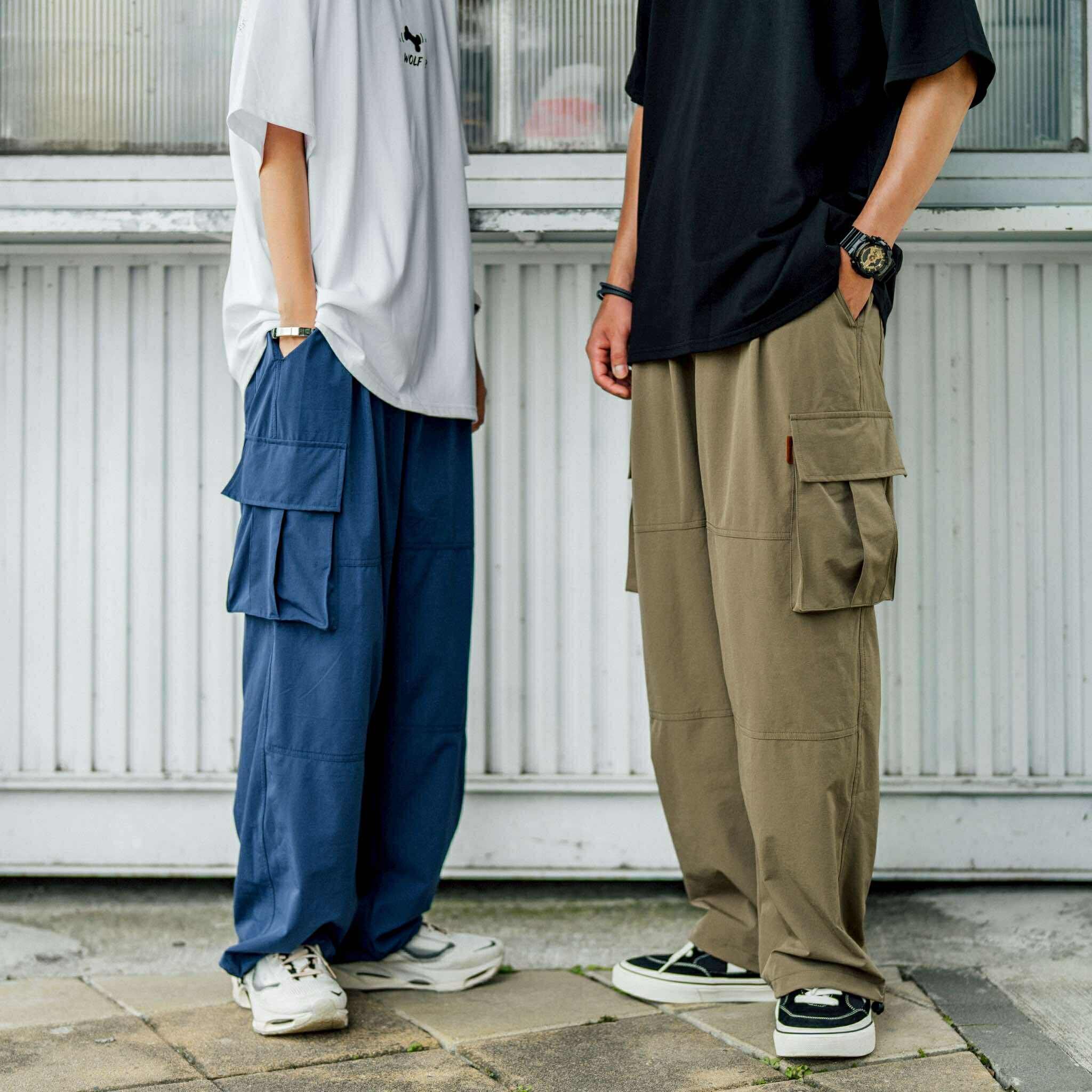 SBG 立體 雙口袋 彈力 寬鬆 長褲 SB6231