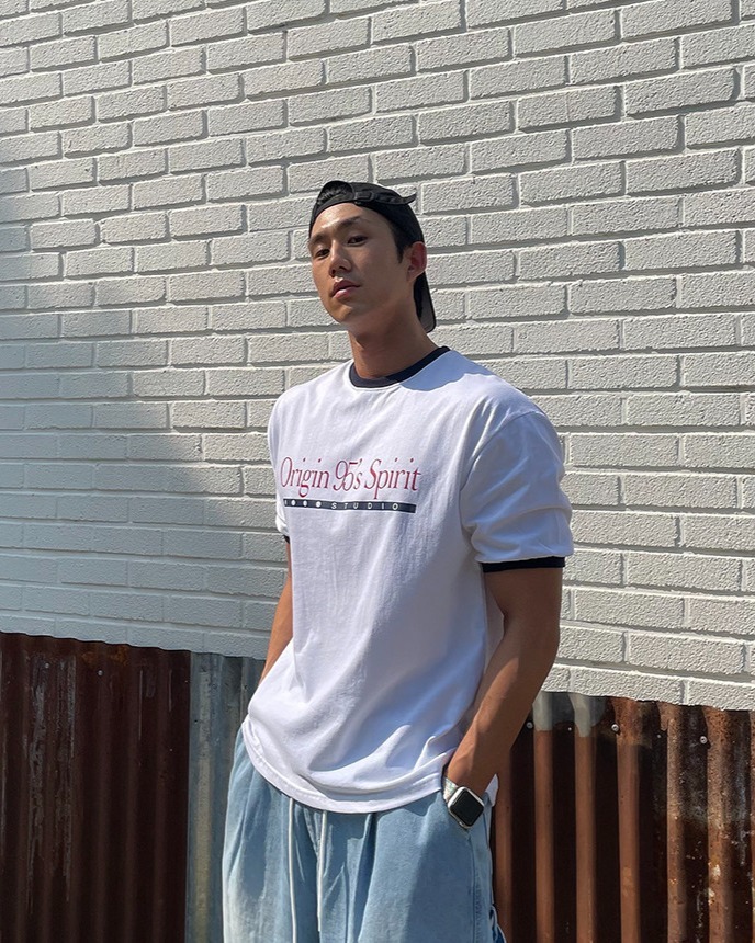 Origin 95's 撞色短袖T恤