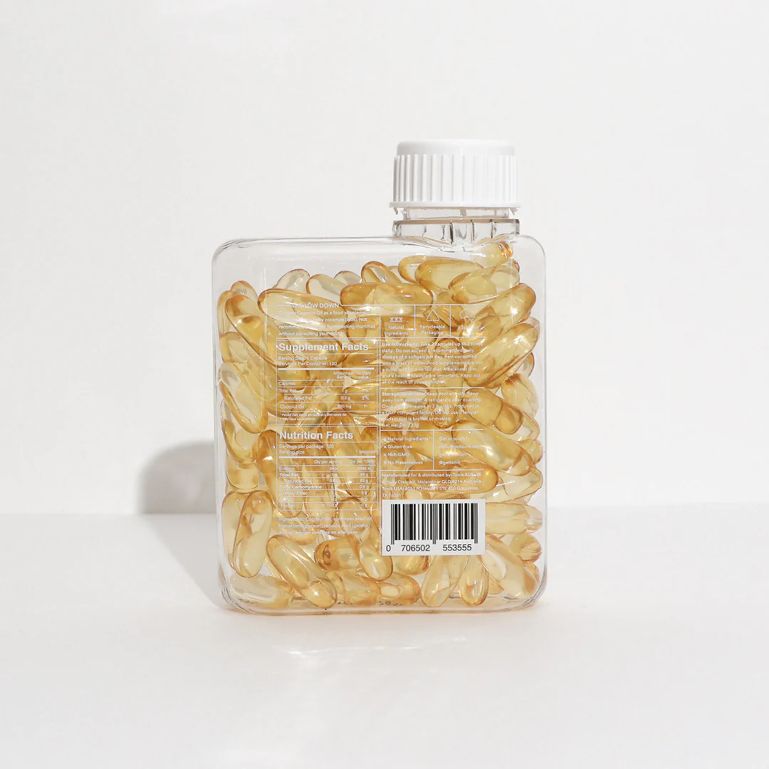 TONIK No.1 Coconut Oil Capsules 有機初榨椰子油膠囊 120caps