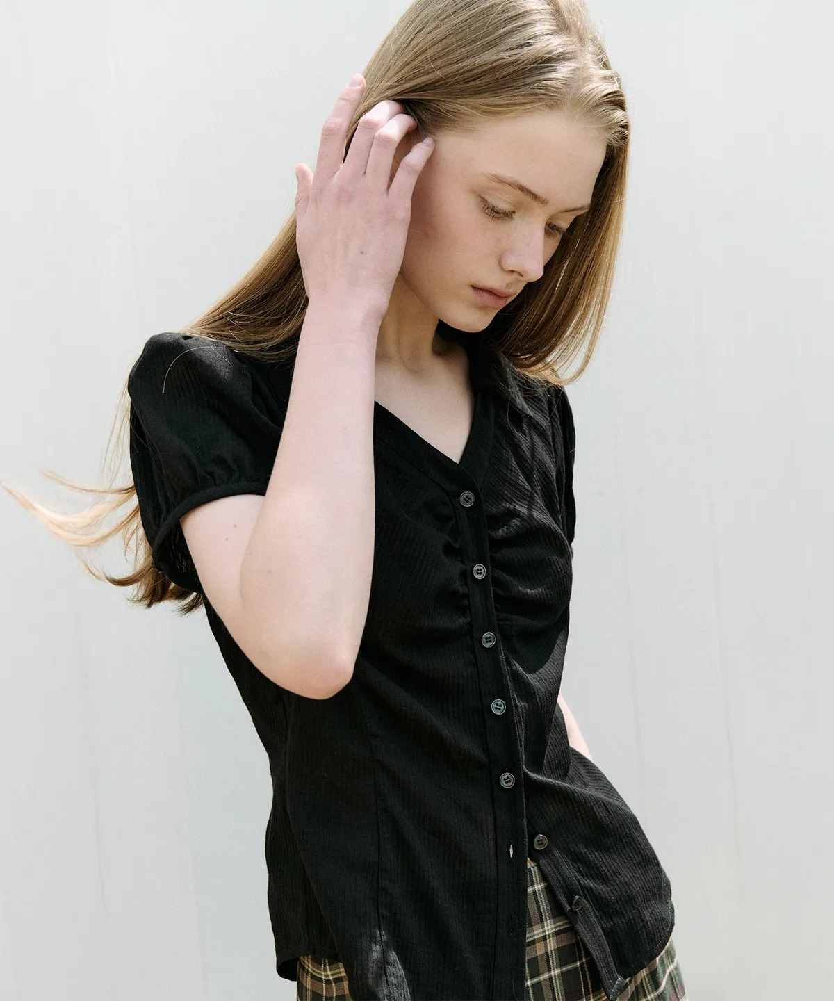 ROLAROLA SLIM COLLAR BLOUSE