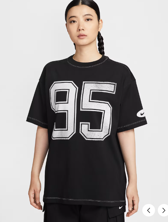 NIKE / Nike Sportswear 女子短袖T恤 / 黑色 /   JUL25