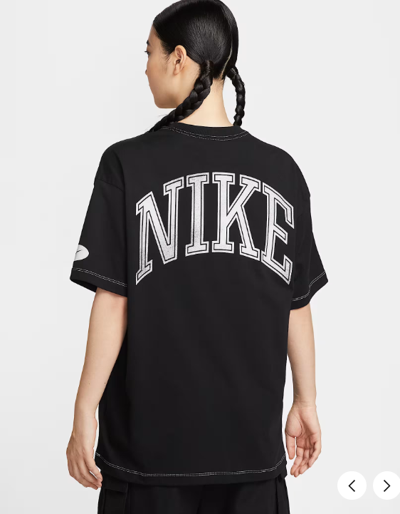 NIKE / Nike Sportswear 女子短袖T恤 / 黑色 /   JUL25