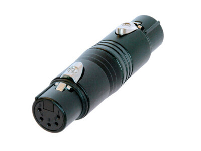 Neutrik Circular Adapters NA5FF-B