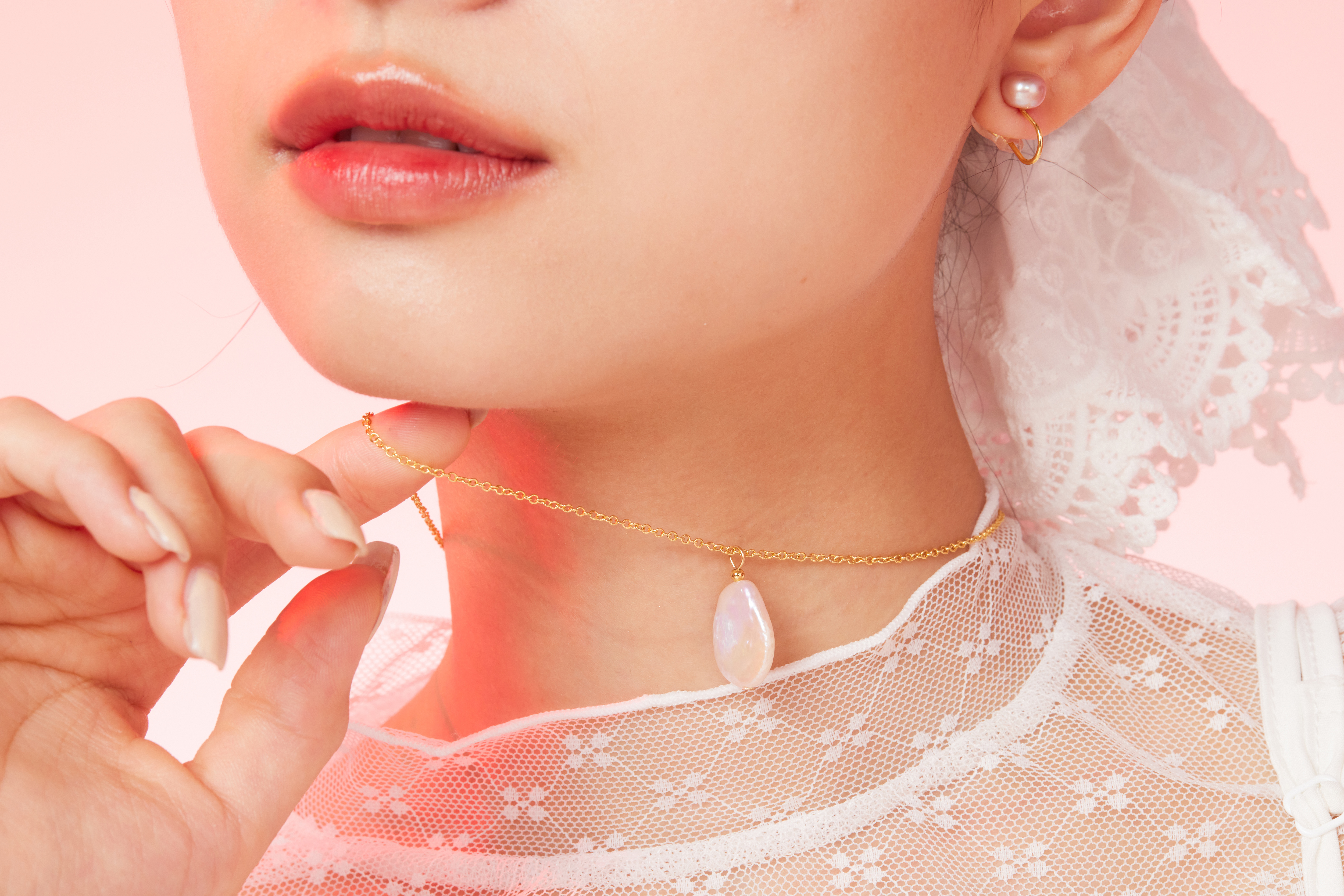 14kgf淡水珍珠項鍊