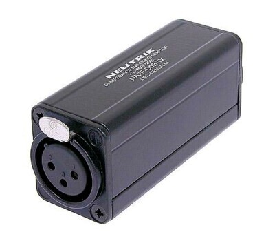 Neutrik D Shape Adapters NA2F-D0B-TX