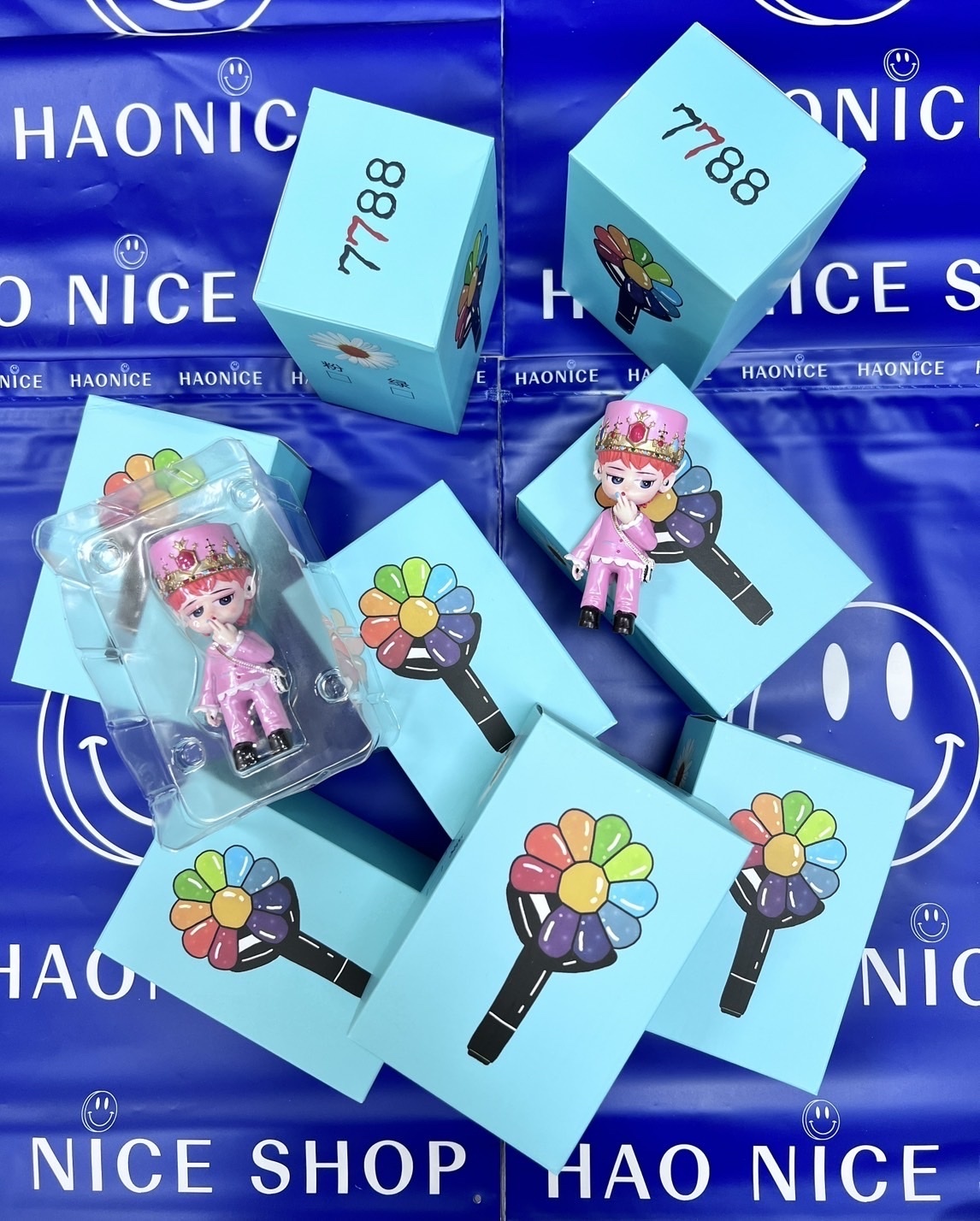 ［HAO NICE]  升級版❗️粉紅王者⚠️賣光了需要的話要等8天 感謝大家已更新❗️再補貨第五波 首波限量50隻 GD 迷你小公仔