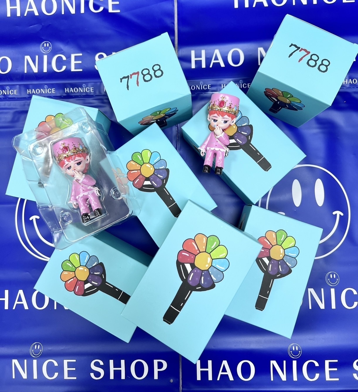 ［HAO NICE]  升級版❗️粉紅王者⚠️賣光了需要的話要等8天 感謝大家已更新❗️再補貨第五波 首波限量50隻 GD 迷你小公仔