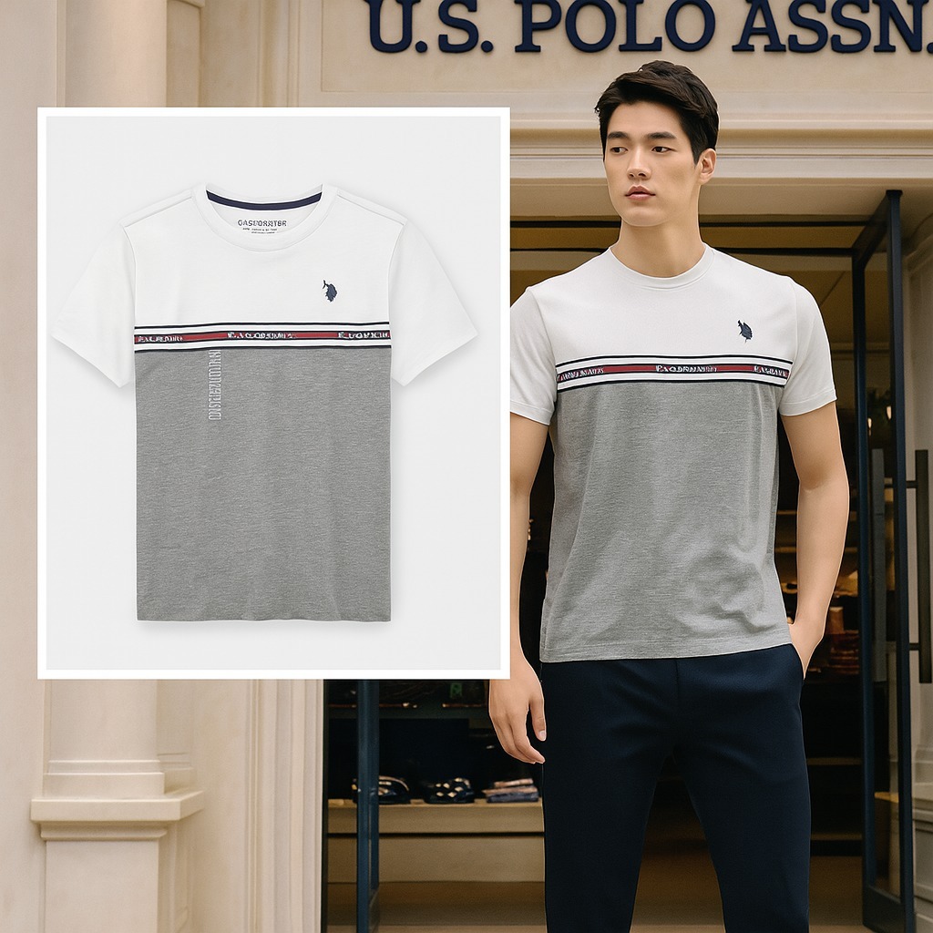【直播】U.S. POLO ASSN LL071641 男童短袖上衣(12E0452X)
