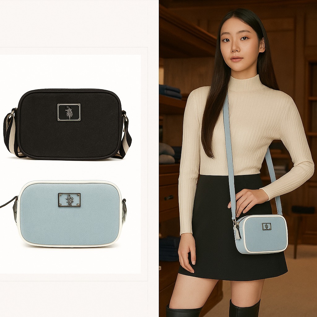 【現貨】U.S. POLO ASSN LL071626 牛仔斜咩包(27A276-AA00A)