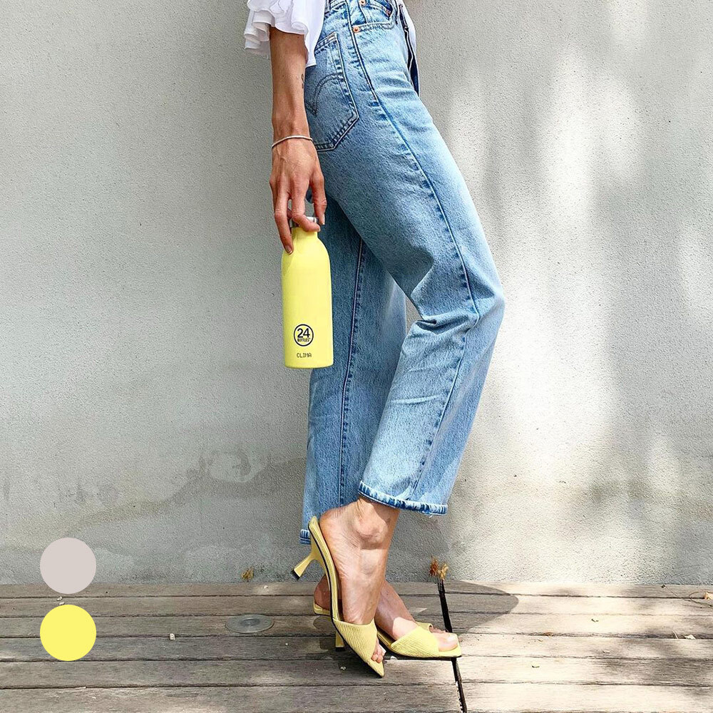 義大利 24Bottles 不鏽鋼雙層保溫瓶 500ml / 單色系列