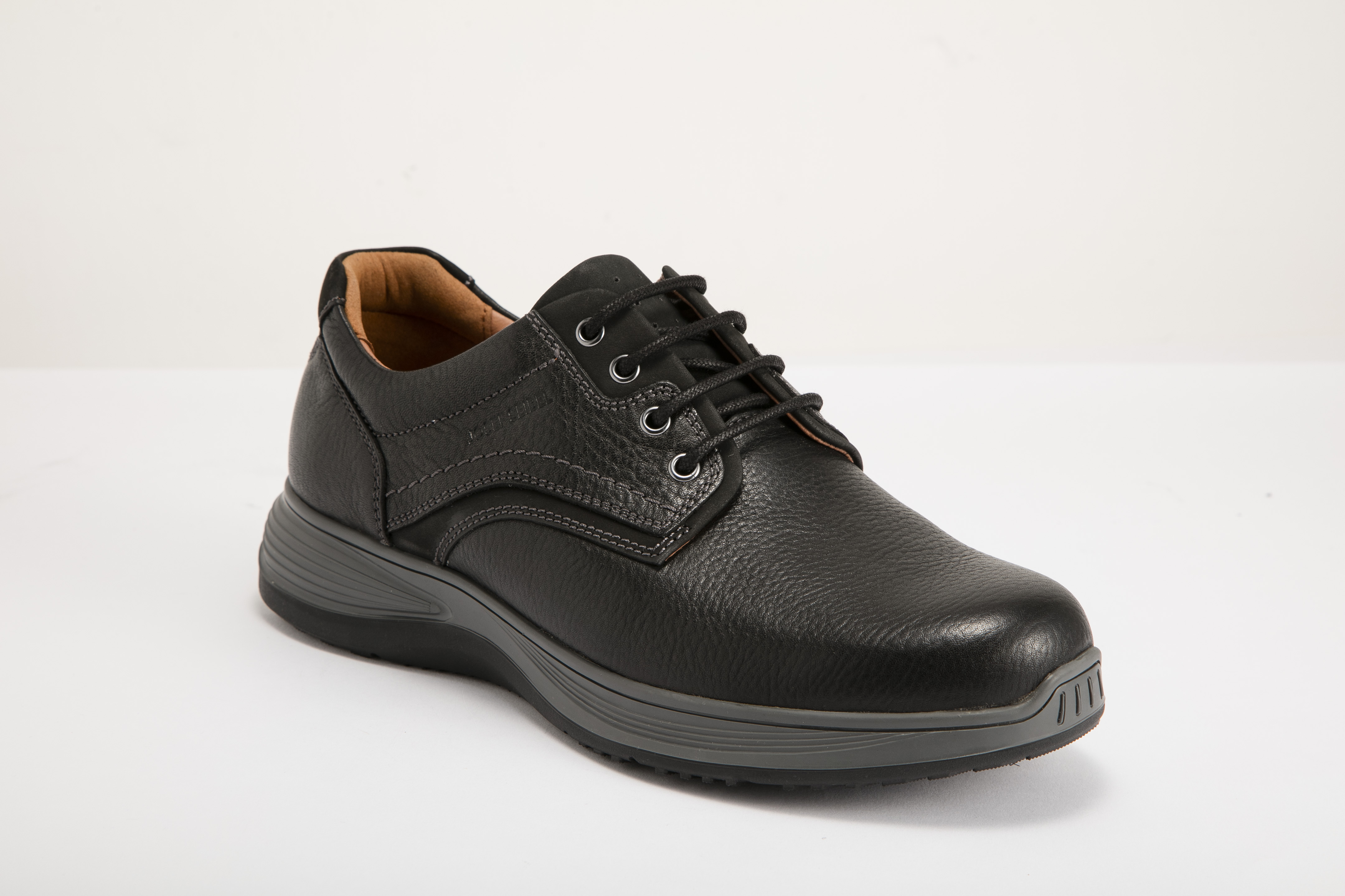 Josef Seibel - 男裝無飾休閒懶人皮鞋 25931377 11-BLK