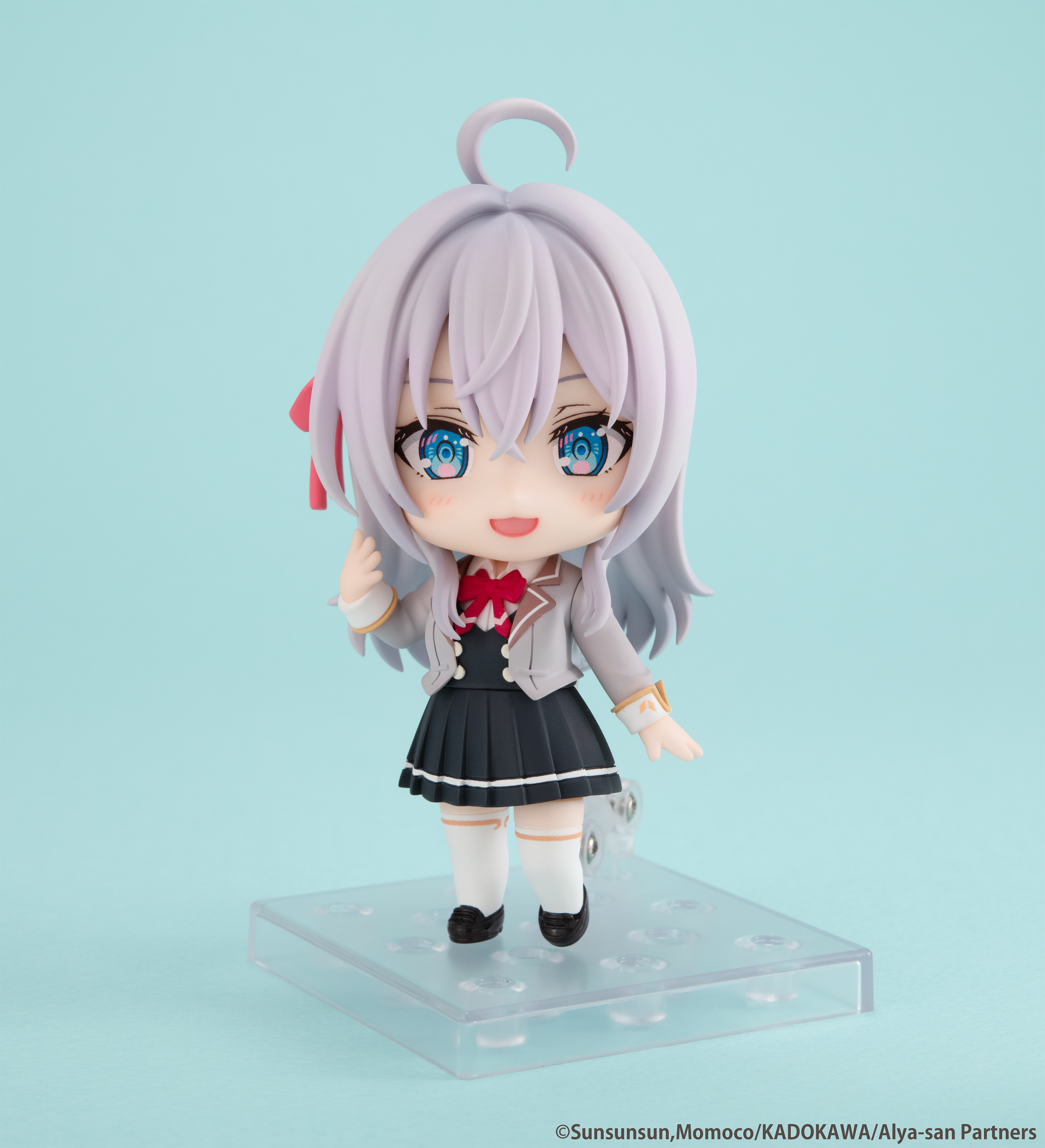 預購-【限量販售】黏土人『不時輕聲地以俄語遮羞的鄰座艾莉同學』　艾莉莎·米哈伊洛夫娜·九條【日本進口精品】