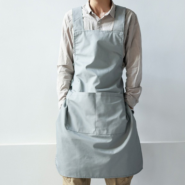 寬背帶原色感圍裙