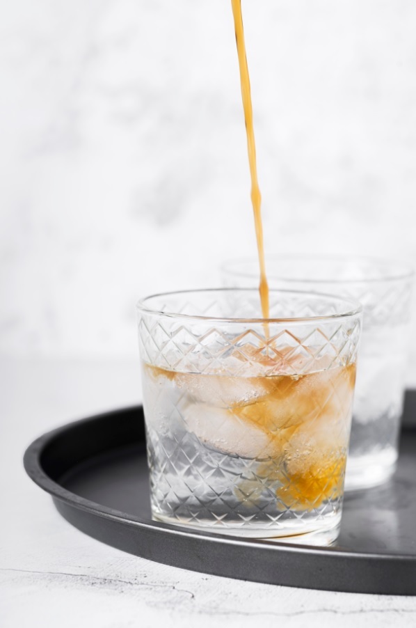 sparkling water coffee