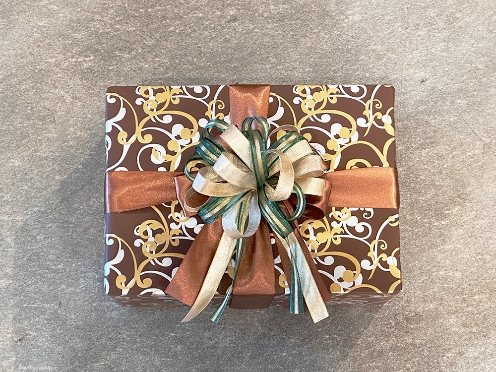 綴金歐式花紋/瑞士Stewo包裝紙