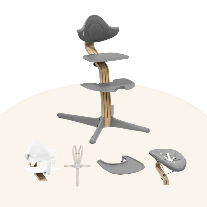 ⭐️Stokke® Nomi® 初生5件套 (橡木系列，適合0-36個月)