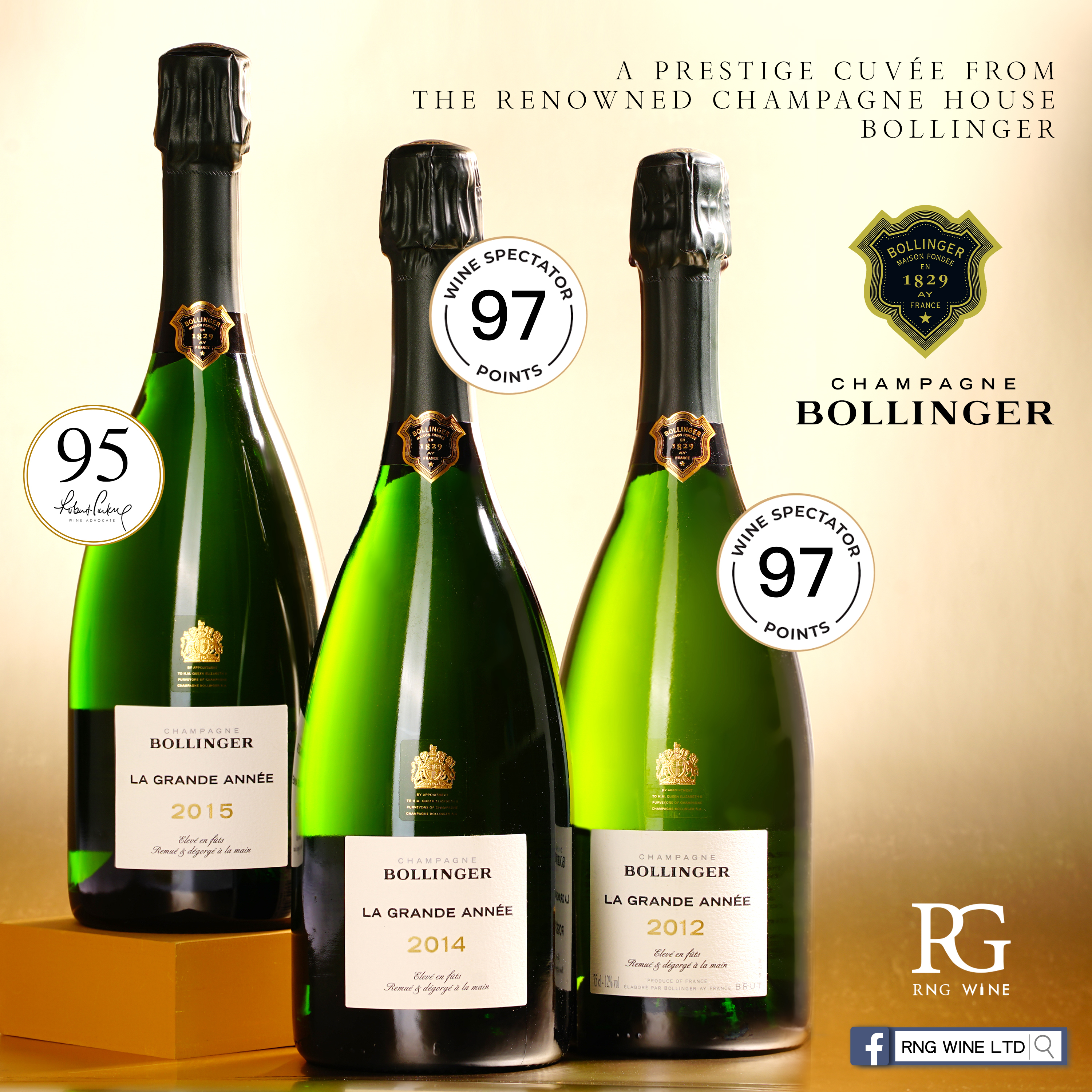 Bollinger La Grande Annee 2015 (RP95)