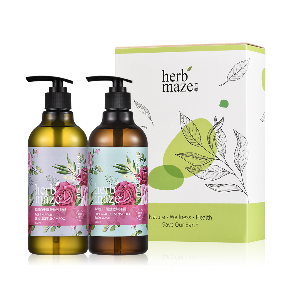 玫瑰白千層舒敏香氛禮盒★附贈提袋