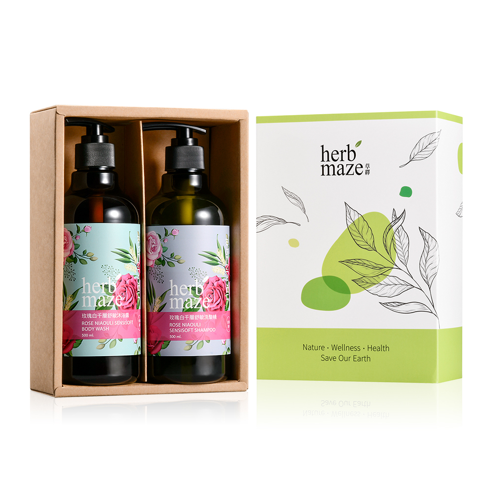 玫瑰白千層舒敏香氛禮盒★附贈提袋