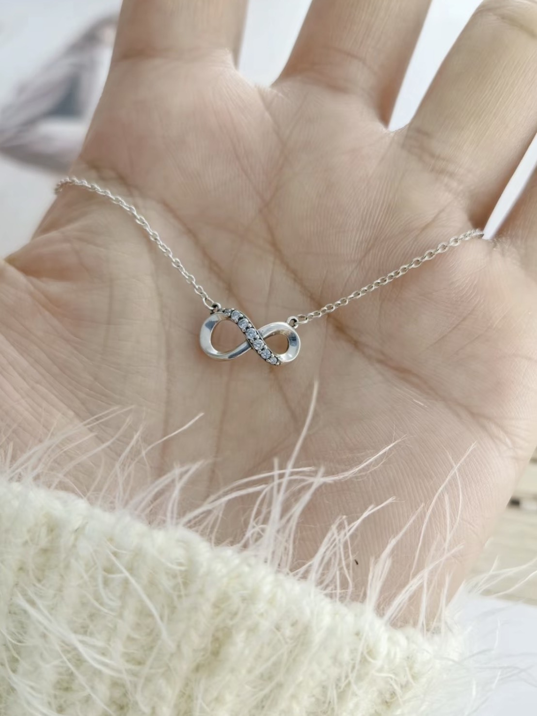 <七夕禮物🎁> Pandora 無限璀璨短項鏈 潘多拉