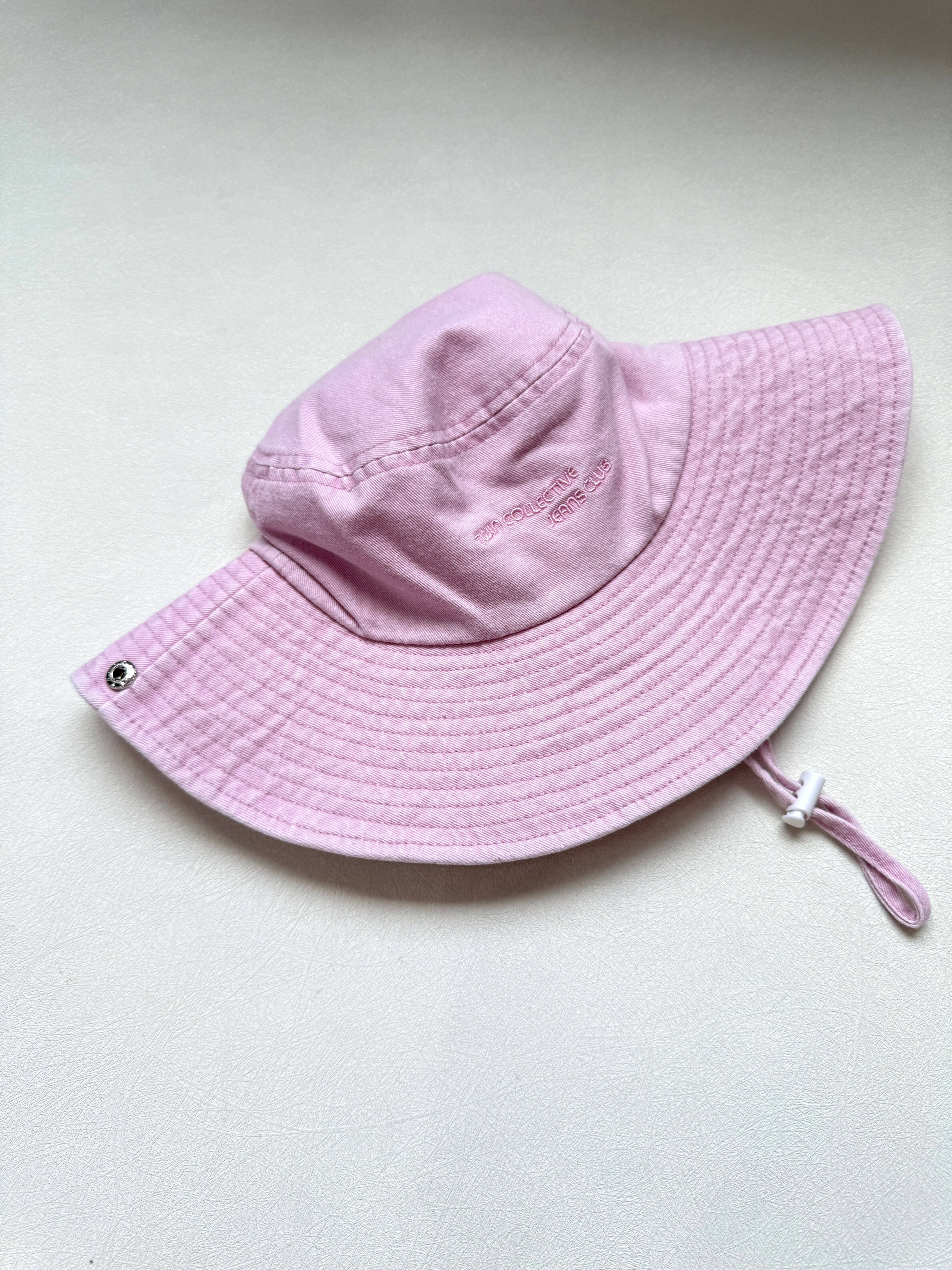 TWIN COLLECTIVE KIDS 休閒牛仔帽 COWBOY BUCKET HAT - 粉色