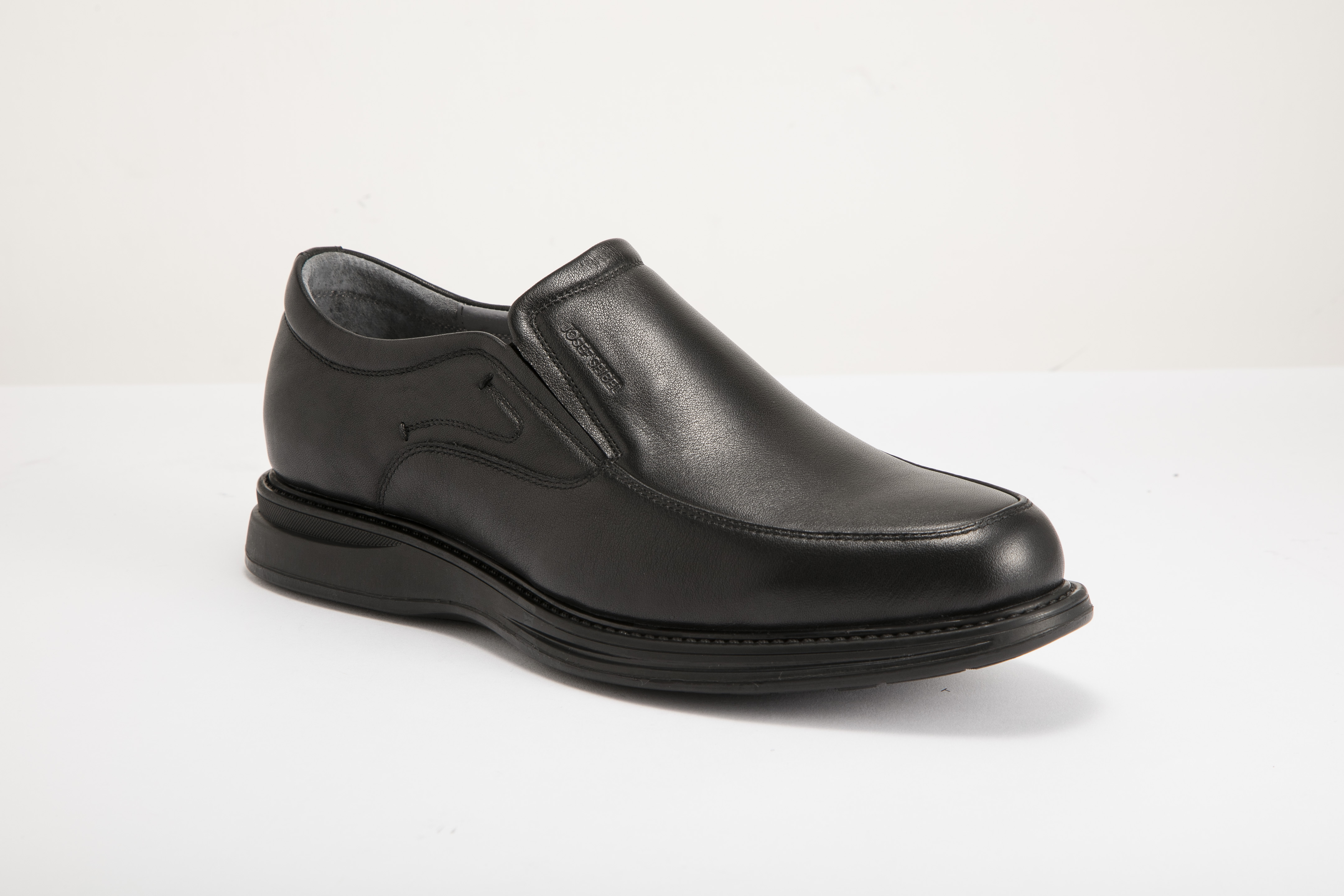 Josef Seibel - 男裝裙飾正裝懶人皮鞋 24281010 11-BLK