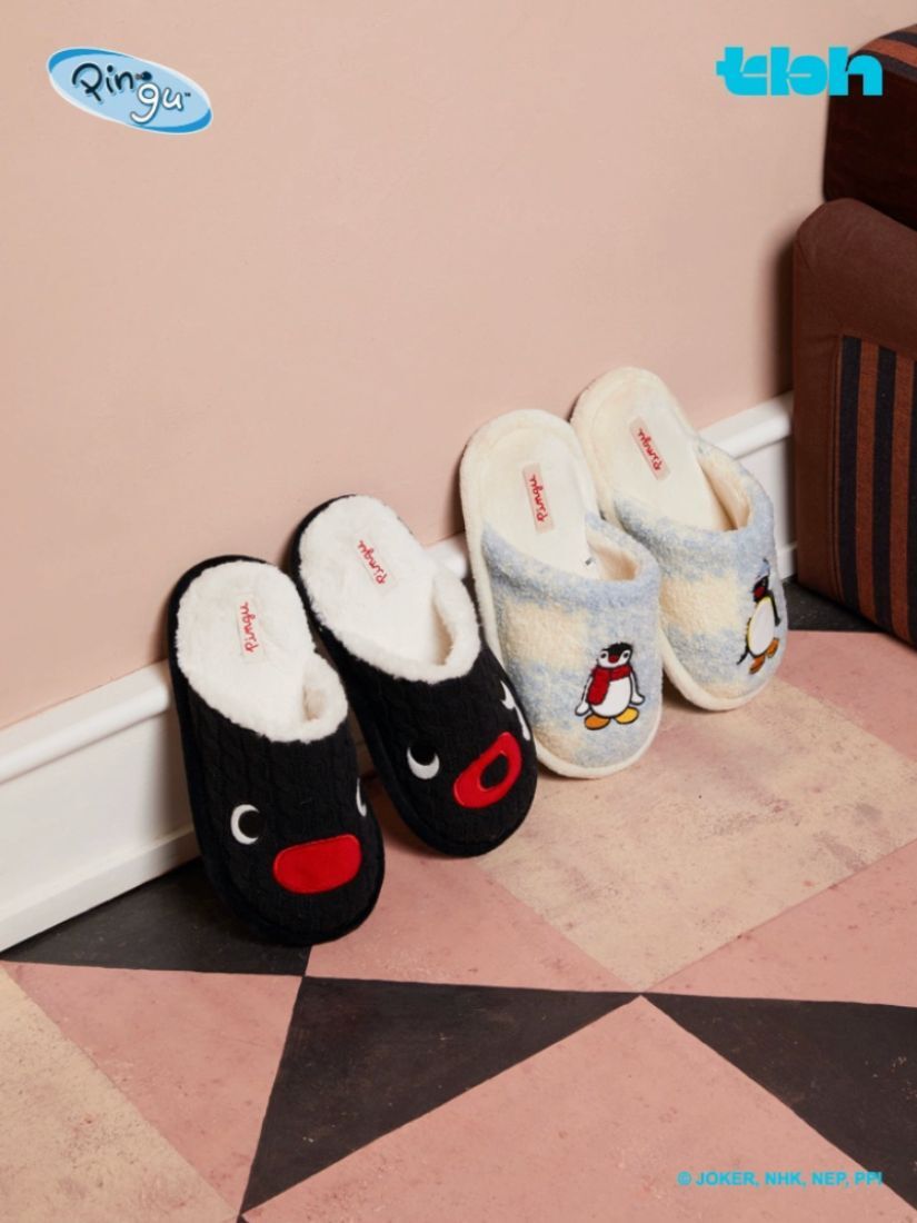 【 預購 】tbh野獸派 家居pingu保暖拖 2款