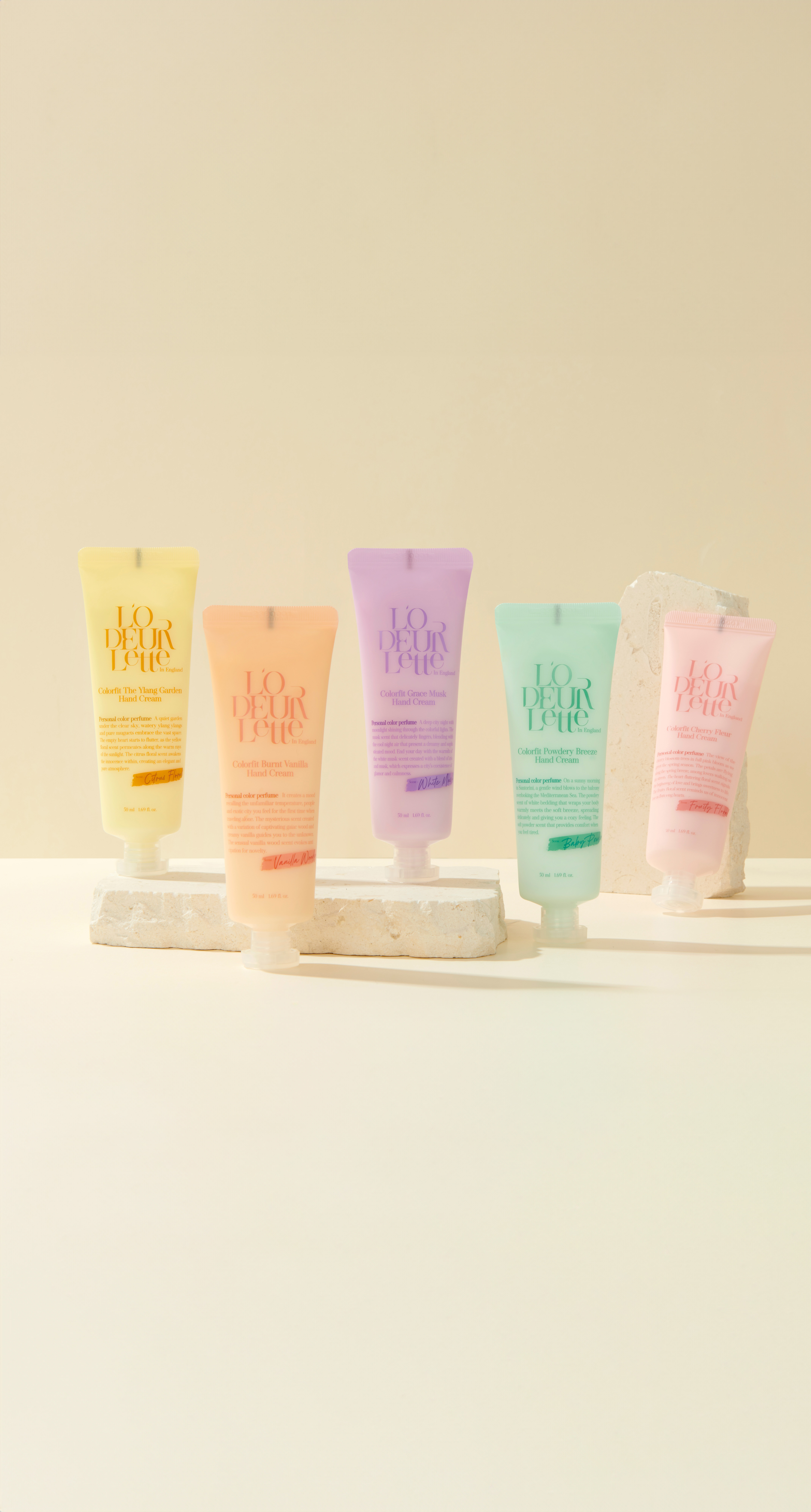 韓國L’ODEURLETTE colorfit香水護手霜