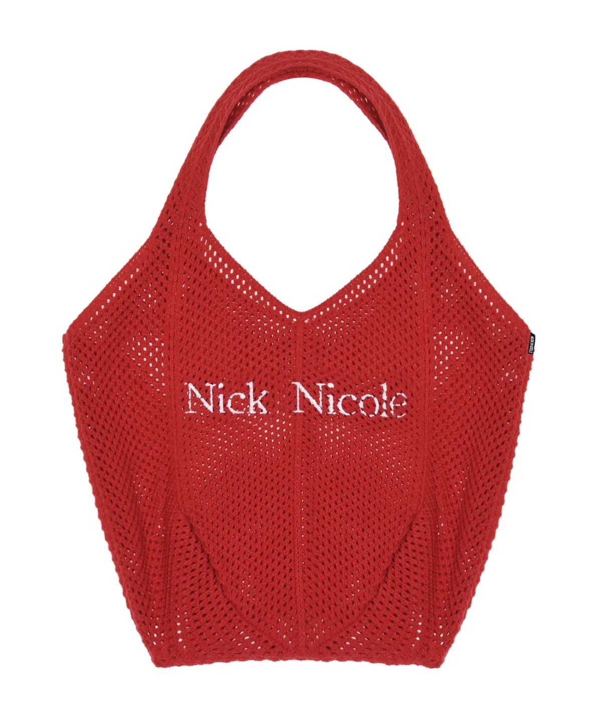 NICK&NICOLE】 NICOLE CROCHET KNIT BAG /追跡付 NICK&NICOLE】 NICOLE CROCHET KNIT BAG /追跡付