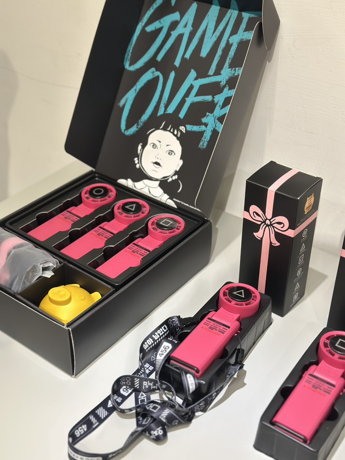 魷魚遊戲聯名款  限量造型風扇【原裝行貨 NETFLIX官方授權】全球限量收藏