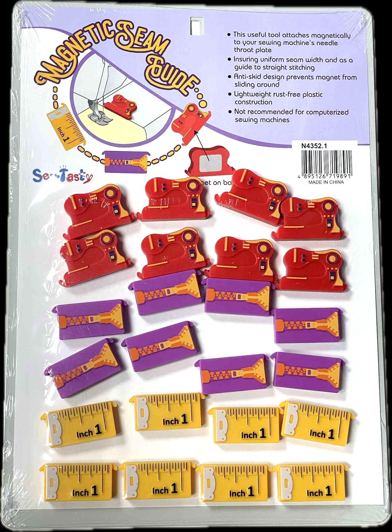 造型導引磁鐵(24入/展示板)