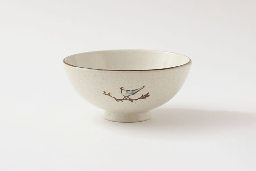 中川政七商店 - 好日茶碗 / 鐵繪花鳥