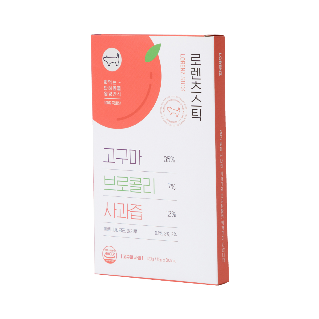 LORENZ洛倫茲蔬果泥-紅薯蘋果8入