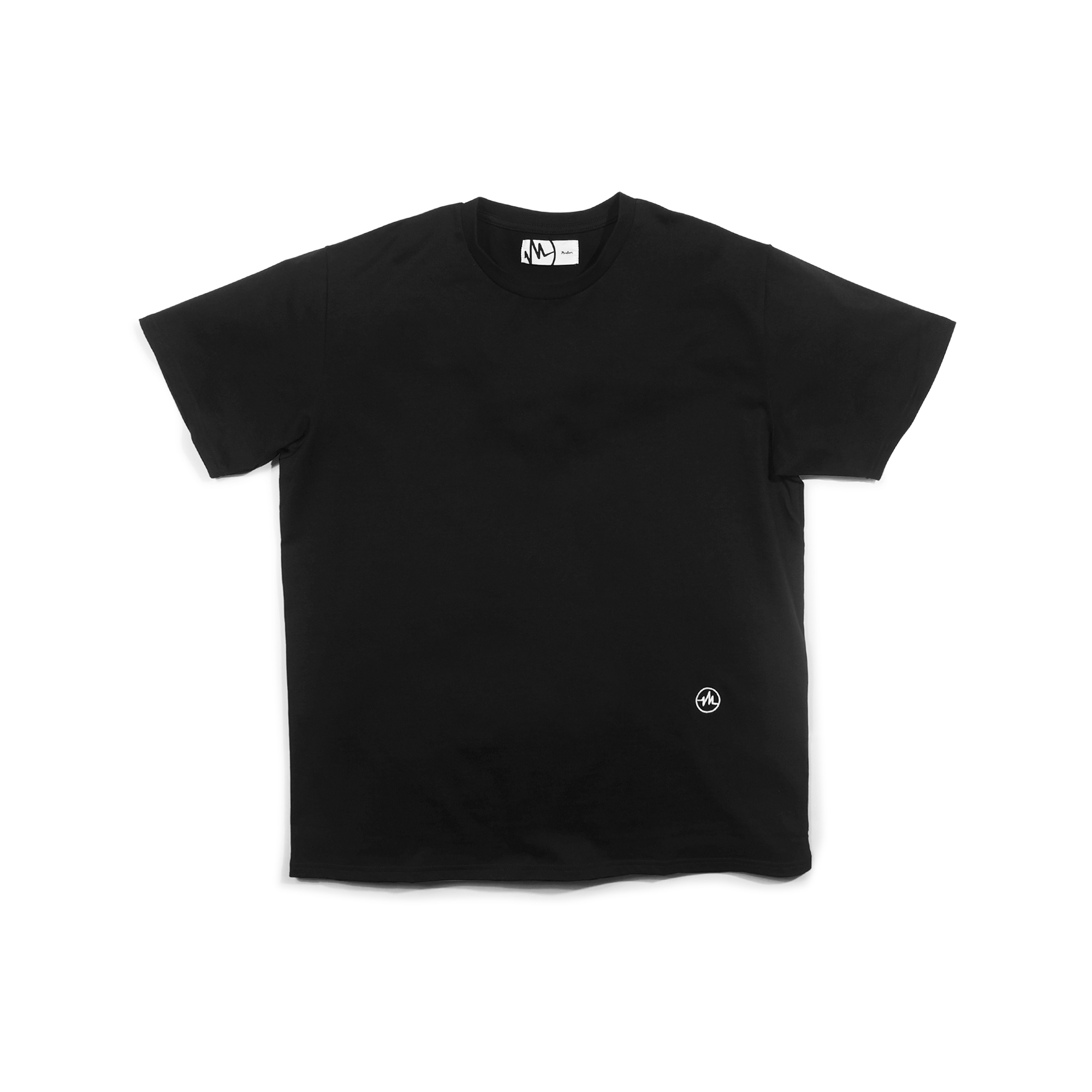 432HZ LOGO SHIRT BLACK/WHITE DH19-A002 432-0010  BLACK