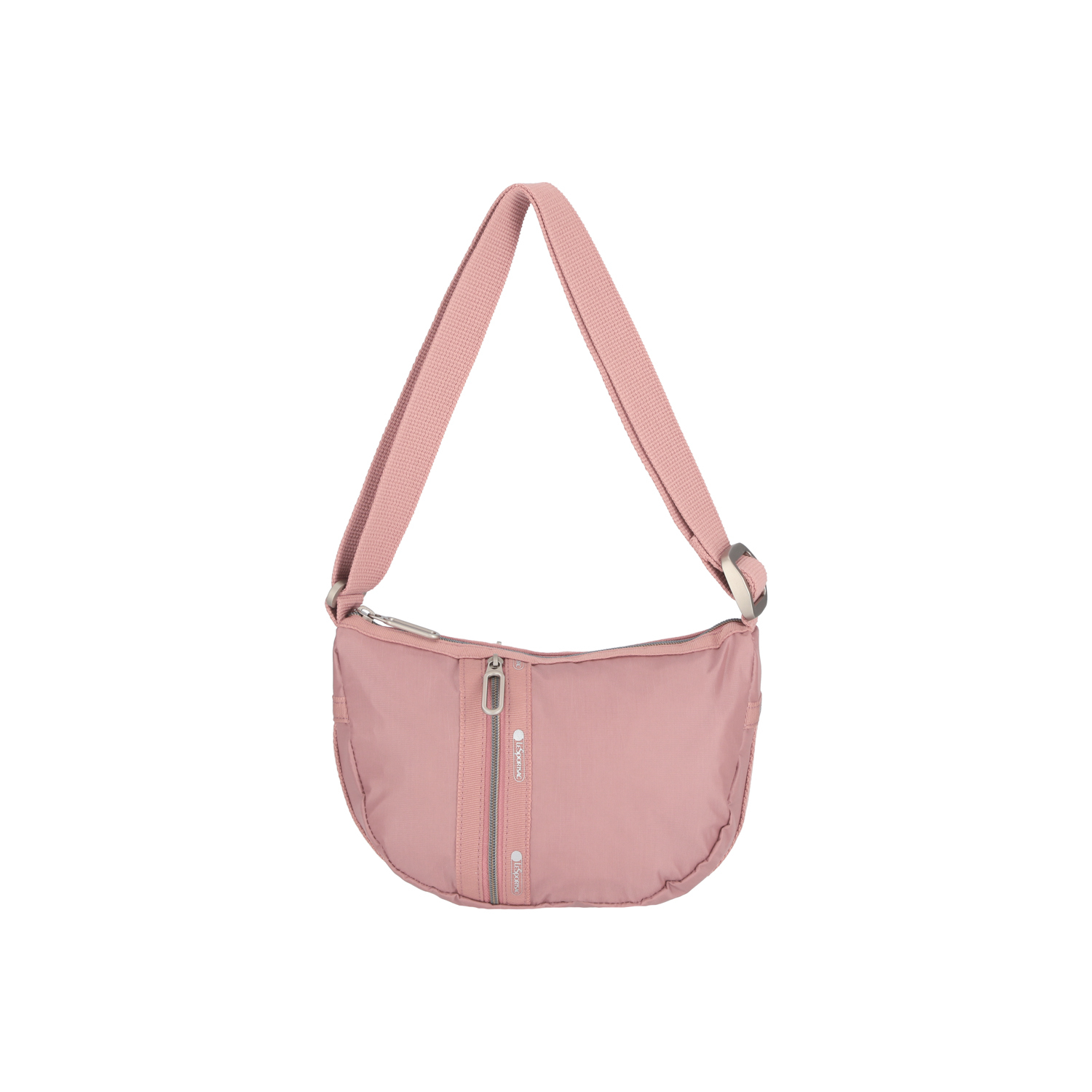 迷你半月包(DUSTY PINK C)