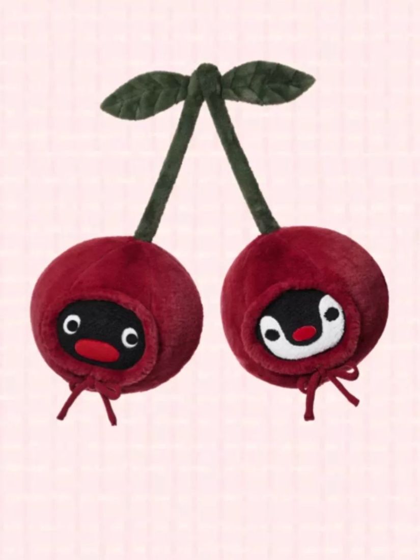 【 預購 】tbh野獸派 家居pingu櫻桃抱枕