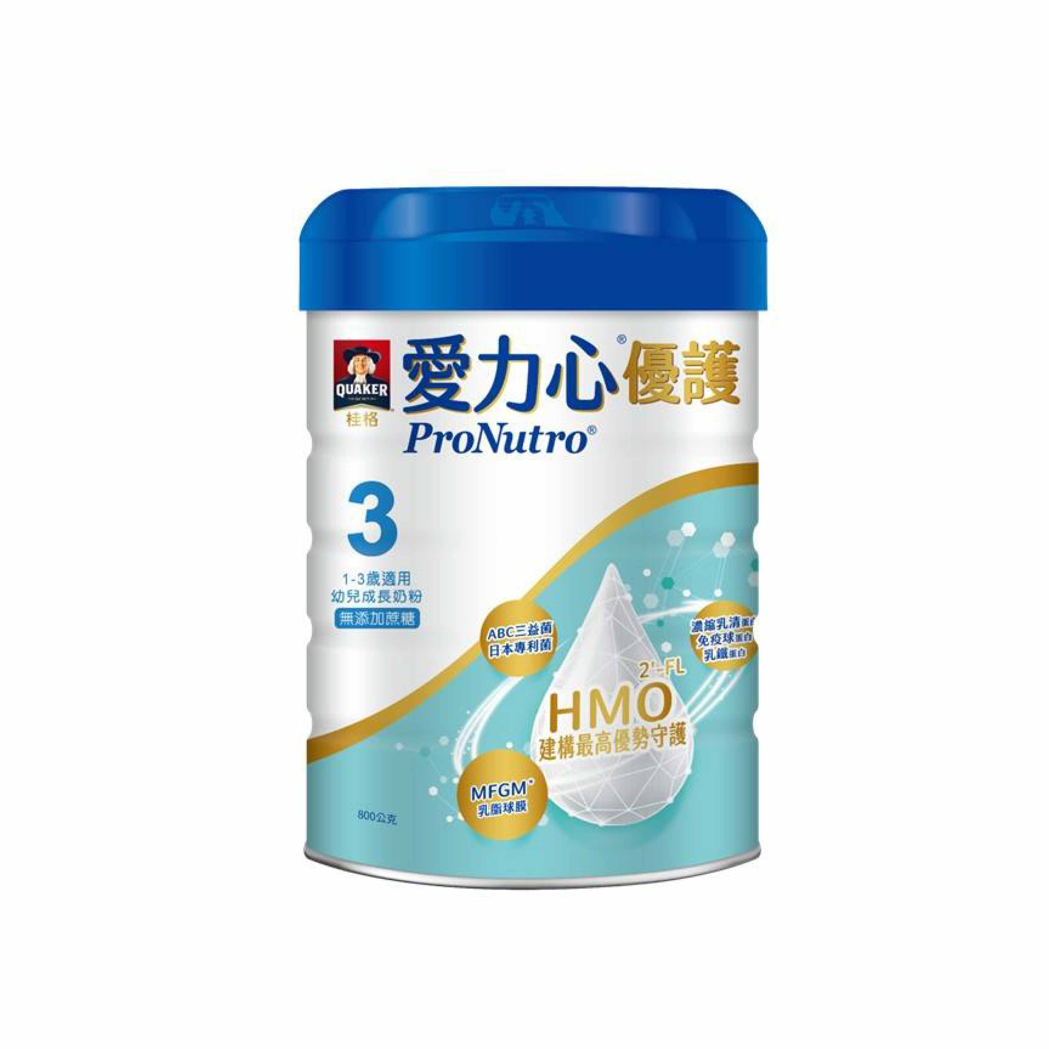 桂格3號愛力心優護 幼兒成長奶粉800g