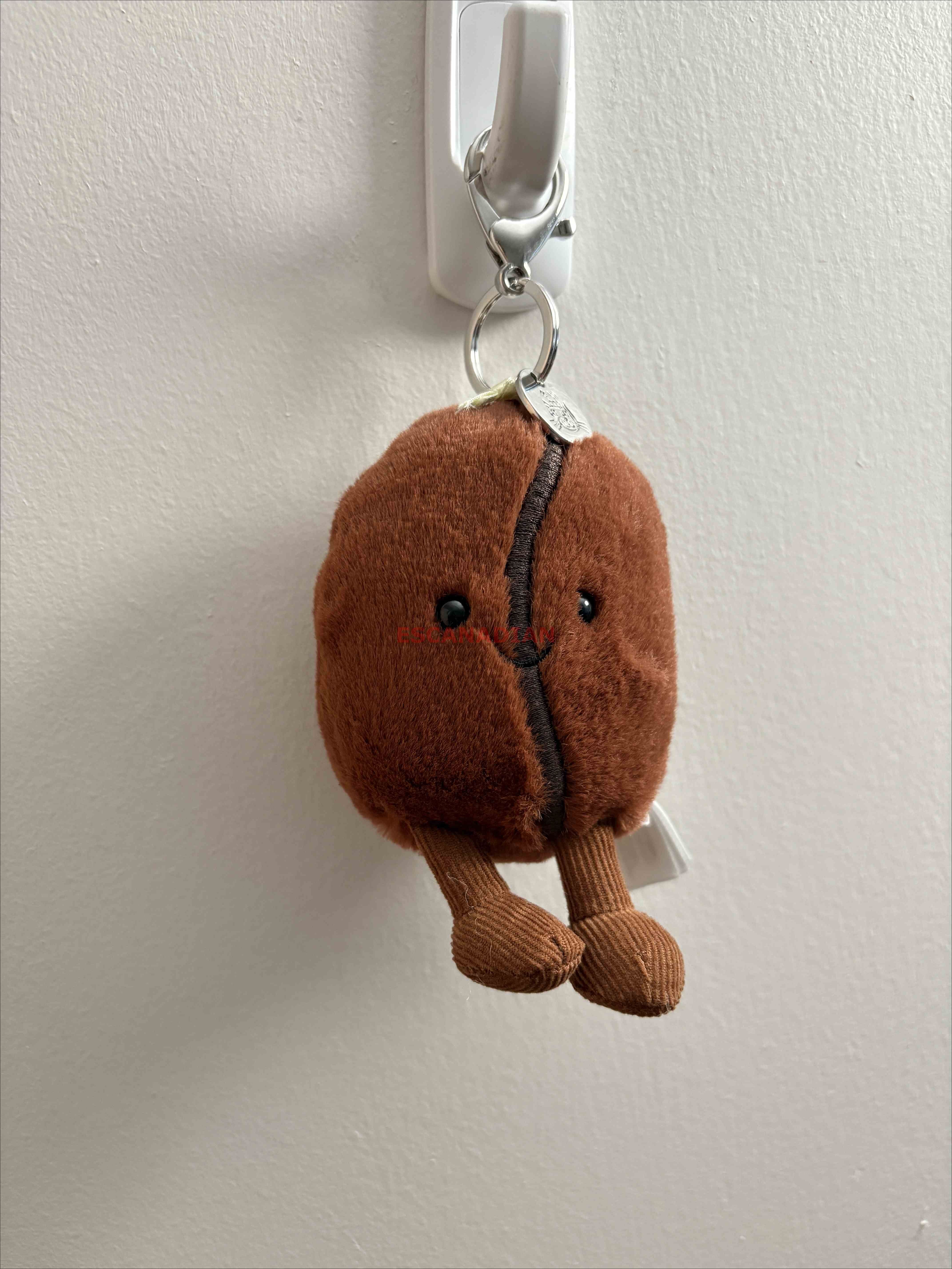 JellyCat 咖啡豆 掛飾 鑰使圈